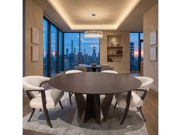 dining table and 8 chairs