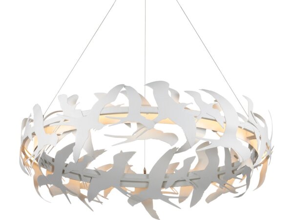 Tijereta White Chandelier - Image 4