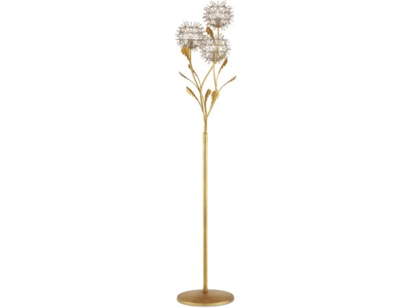 Dandelion Silver and Gold Floor Lamp - Image 4