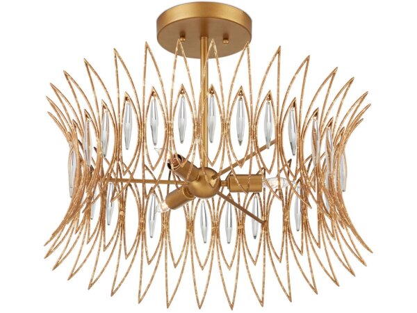 Marquise Semi-Flush Mount - Image 3