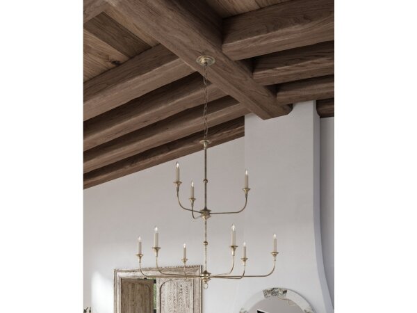 Nottaway Two-Tier Bronze Chandelier - Image 5