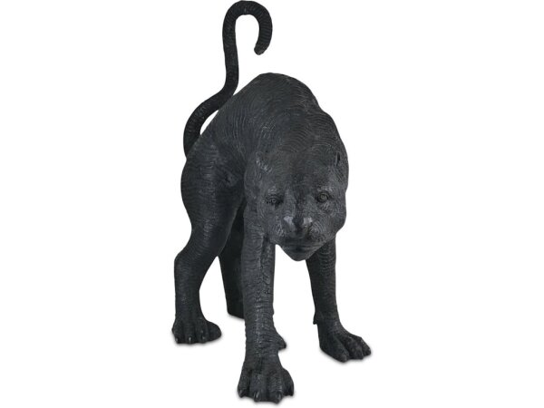 Standing Black Panther Bronze - Image 3