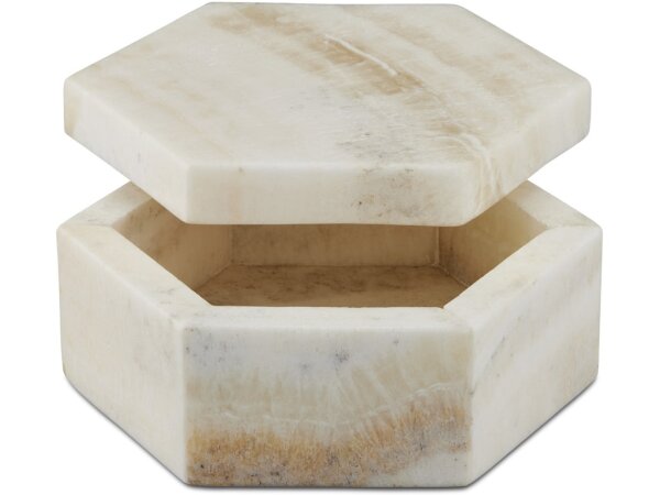 Arco Natural Onyx Hexagon Box - Image 4