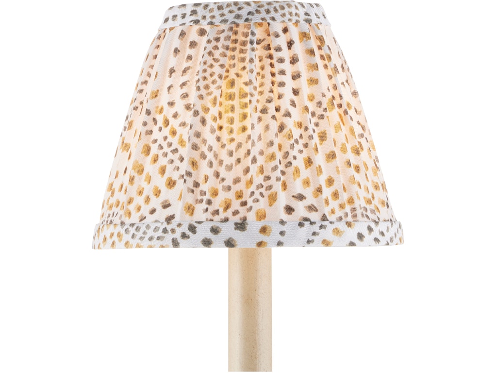 Lenore Gold Tapered Chandelier Shade
