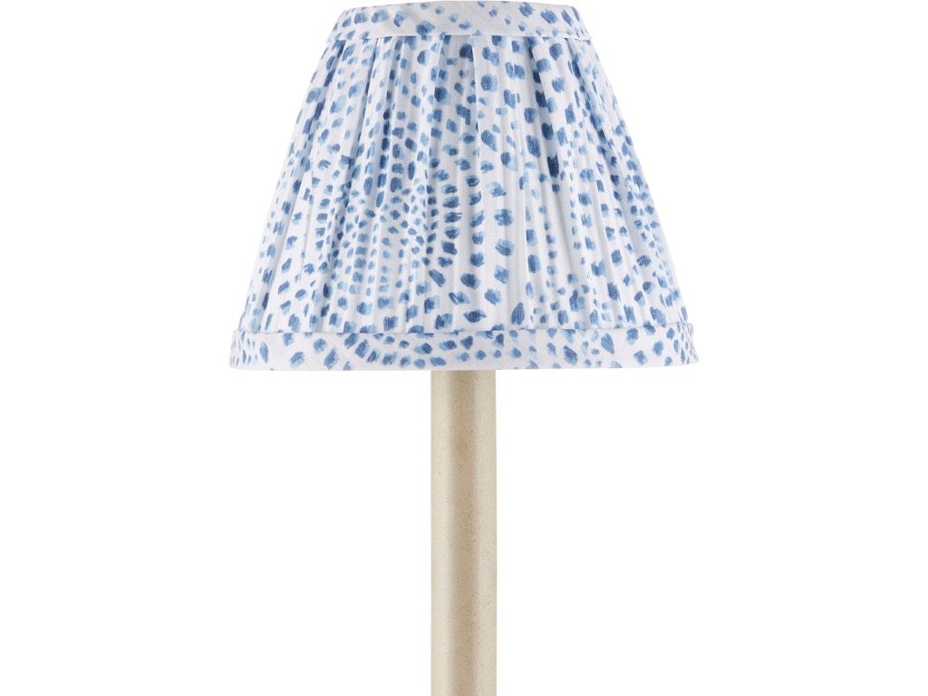 Lenore Blue Tapered Chandelier Shade