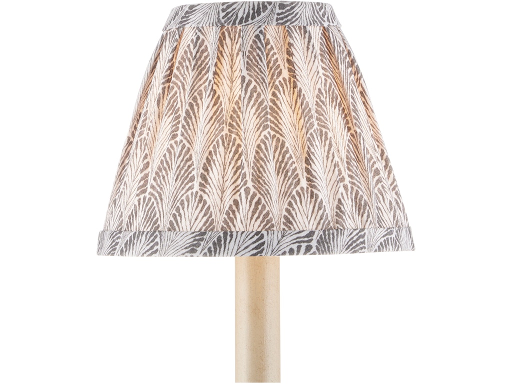 Plume Stone Tapered Chandelier Shade