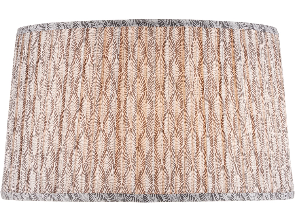 Plume Stone Large Tapered Lamp Shade