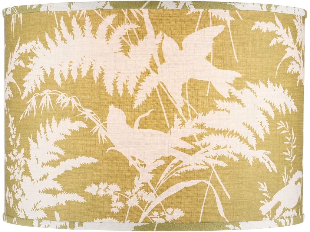 Aviary Moss Large Drum Lamp Shade