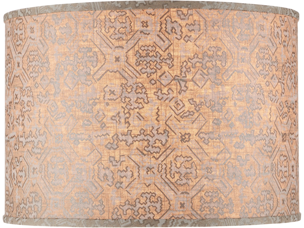 Woodland Green Large Drum Lamp Shade