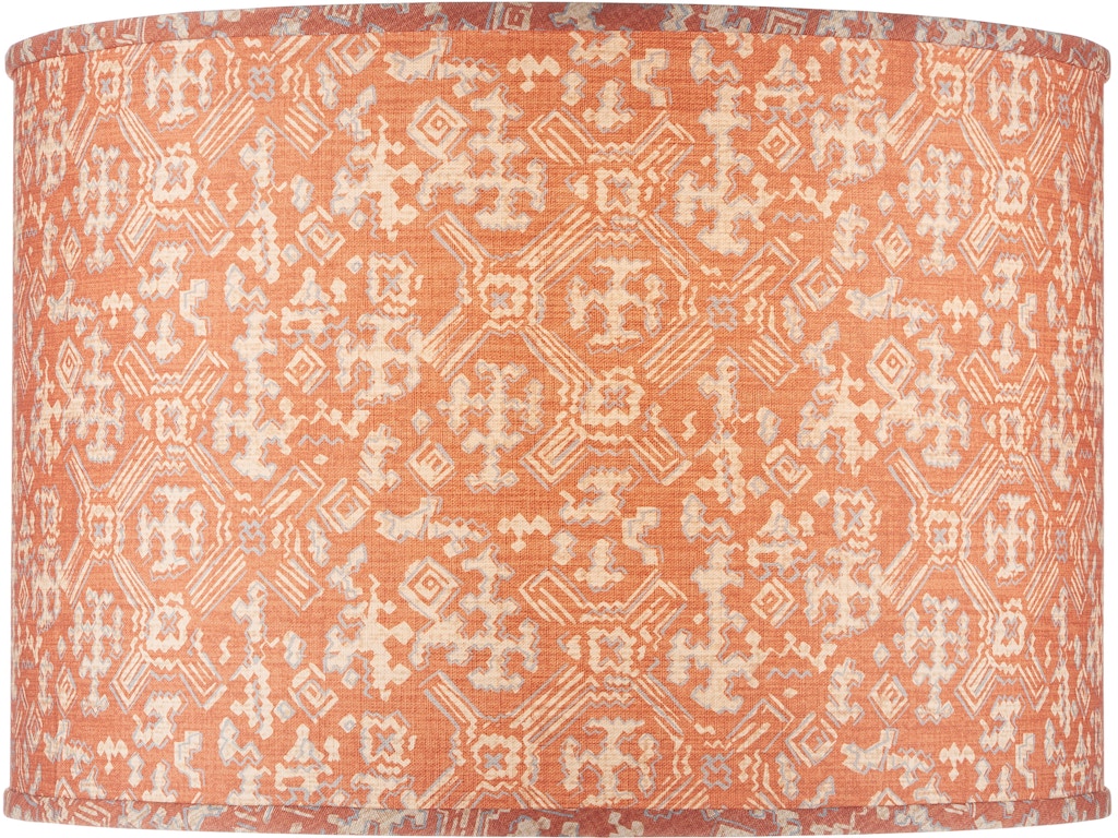 Woodland Terrecotta Large Drum Lamp Shade