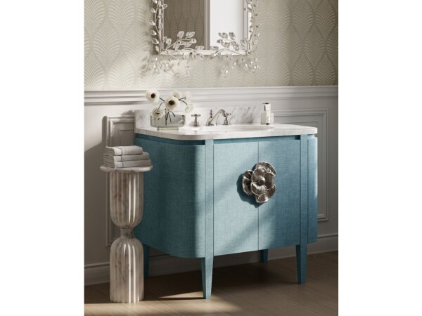 Passementerie White Marble Drinks Table - Image 4