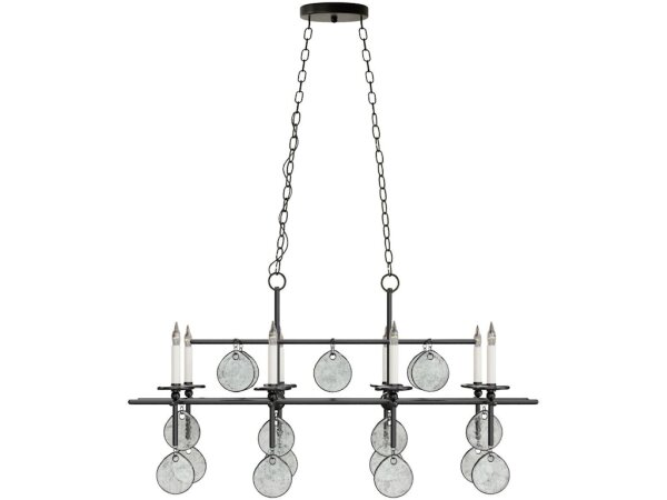 Sethos Black Rectangular Chandelier - Image 5
