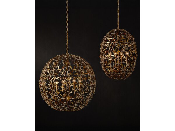 Secret Garden Gold Chandelier - Image 5