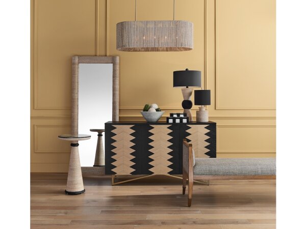 Vilmar Rope Floor Mirror - Image 3