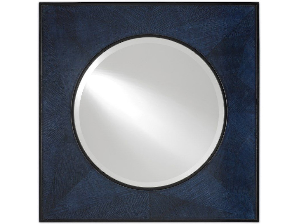 Kallista Square Blue Mirror