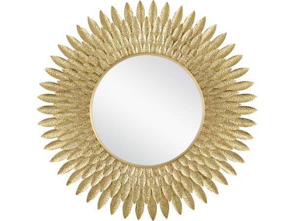 Plume Round Mirror