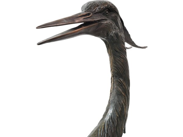 Herons on Branch Bronze - Image 2