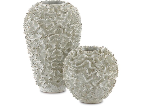Swirl Small White Vase - Image 3