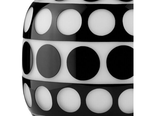 Cicero Small Black and White Vase - Image 3