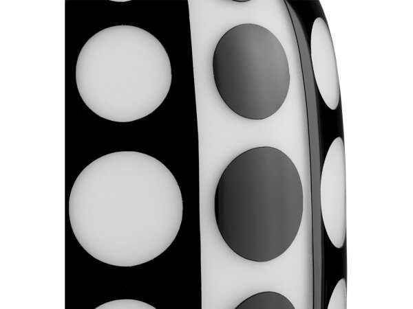 Cicero Large Black and White Vase - Image 3