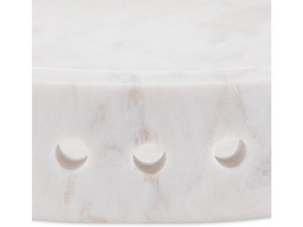 Freya Large White Marble Tray - Image 3