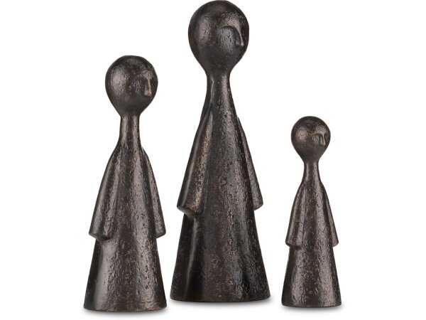Ganav Bronze Figure Set of 3 - Image 2