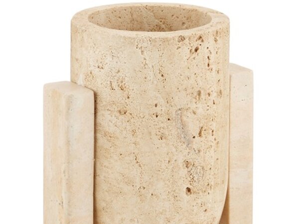 Stone Vase, Face to Face Set of 2 - Image 3