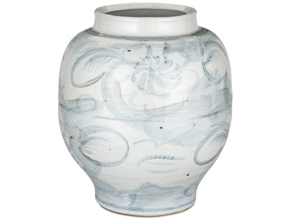 Ming-Style Countryside Large Preserve Pot