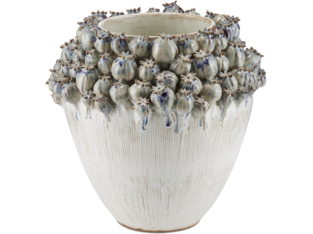 Poppy Pod Crown Large Vase