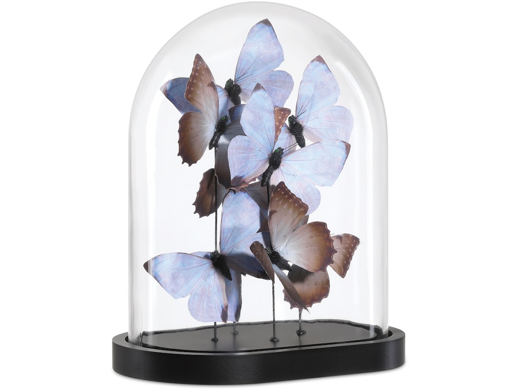 Rue de Bac Lilac Medium Butterflies