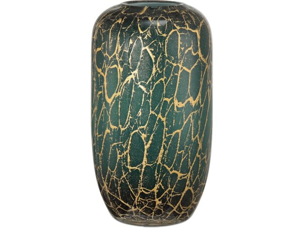 Vitry Green and Gold Vase