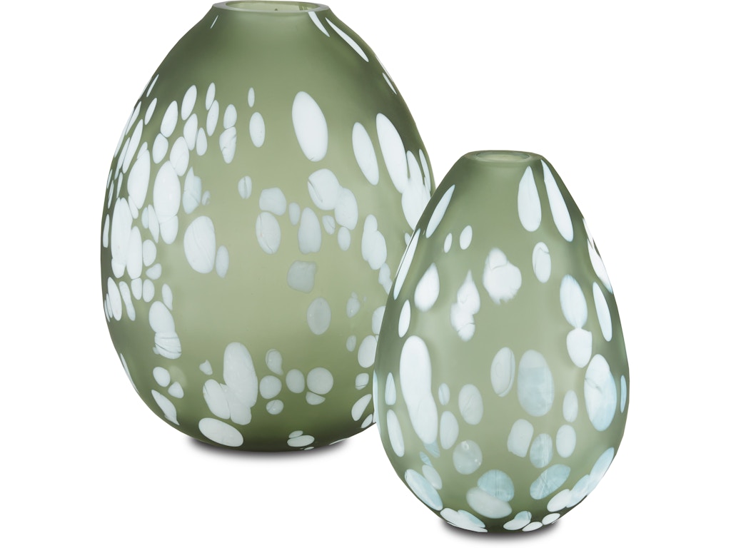 Hana Green Vase Set of 2