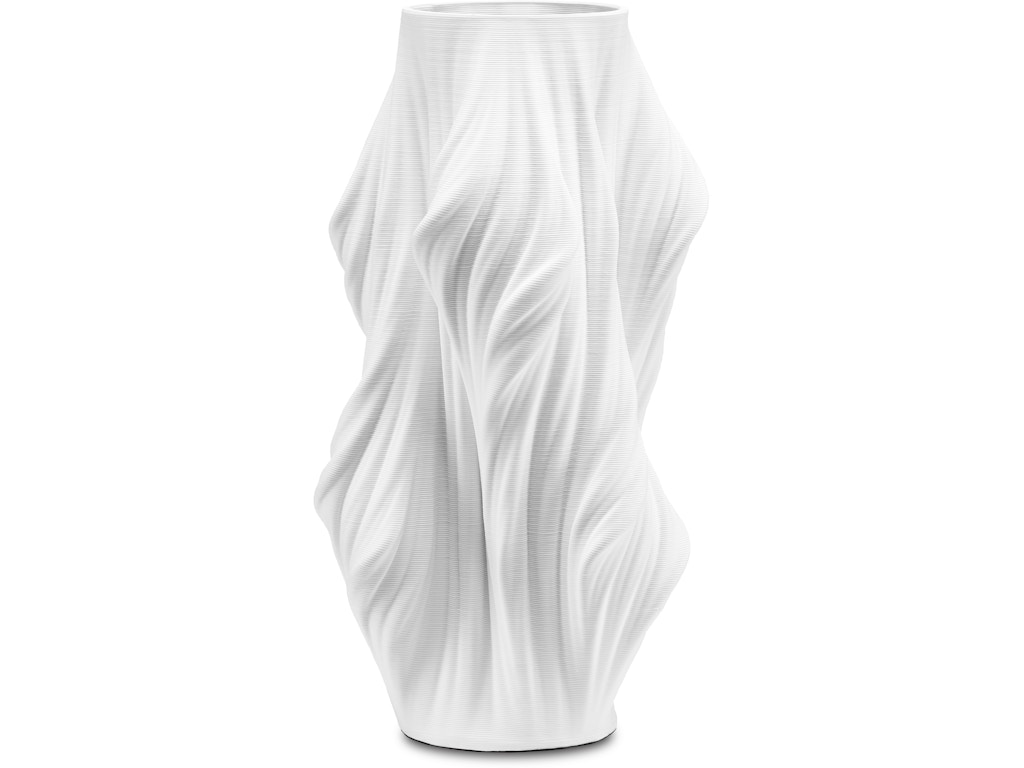 Yin Small White Vase