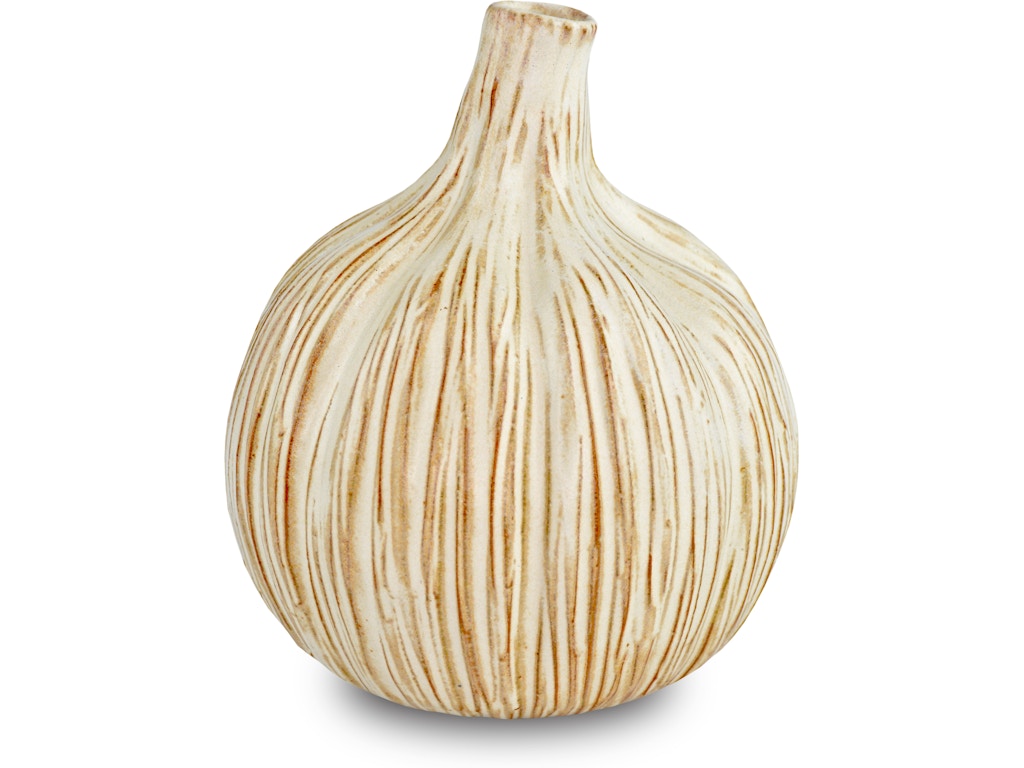Small White Garlic Bulb