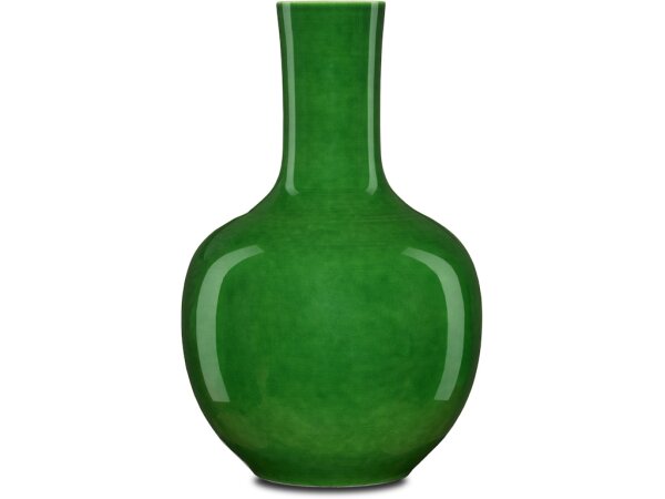 Imperial Green Long Neck Vase