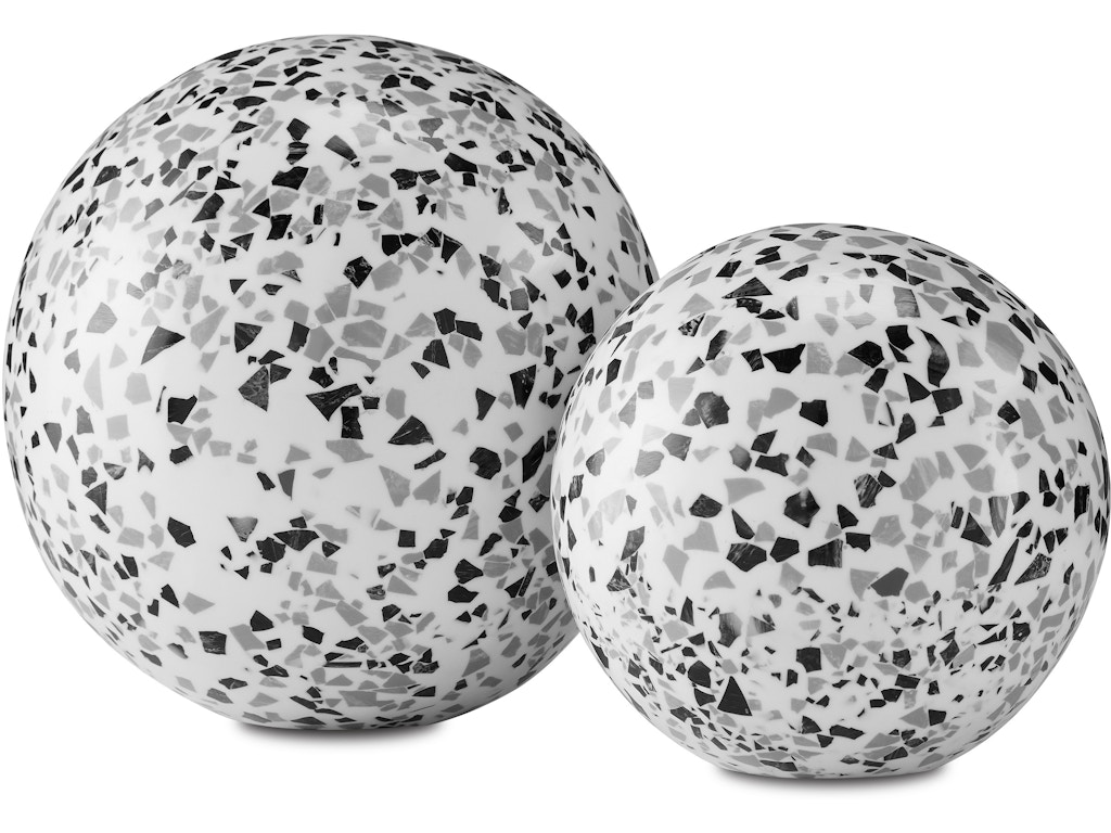 Ross Speckle Sphere Set of 2