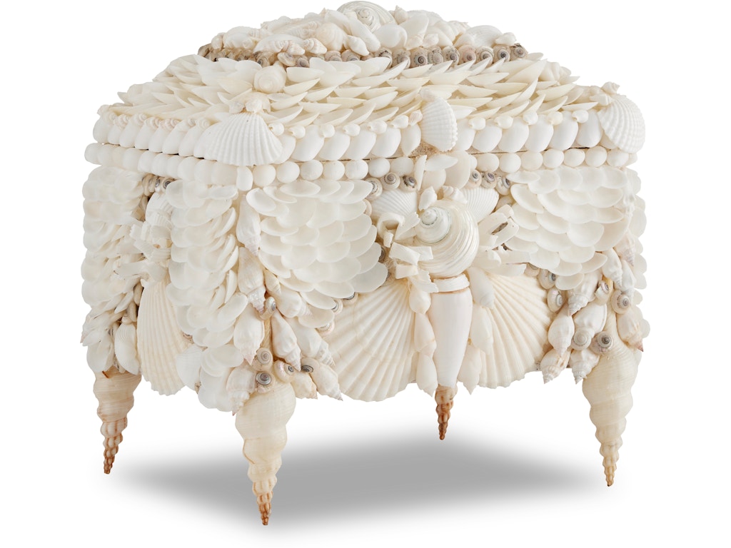 Boardwalk White Shell Box