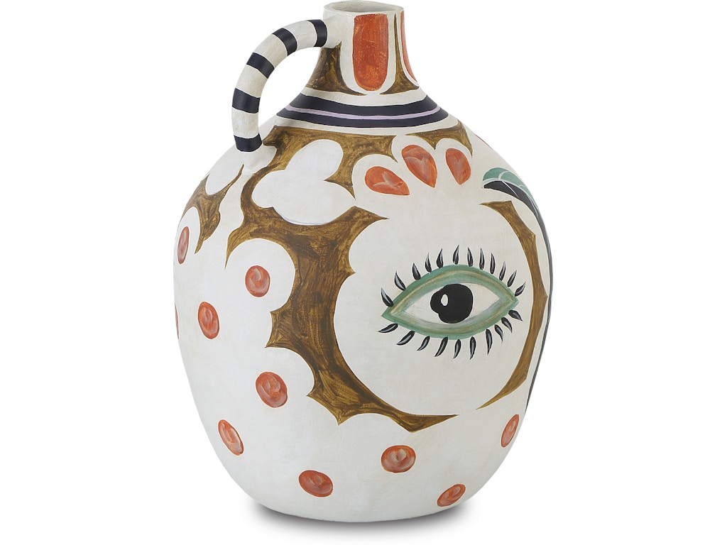 Hamsa Demijohn Vase