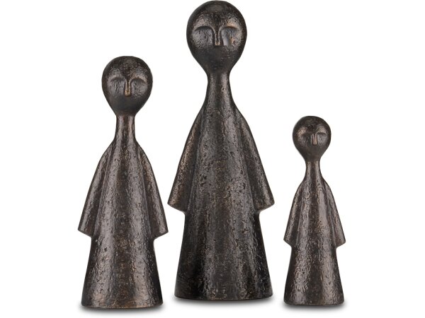 Ganav Bronze Figure Set of 3