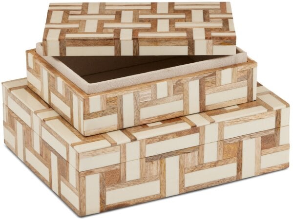 Aarna Cream Box Set of 2 - Image 5