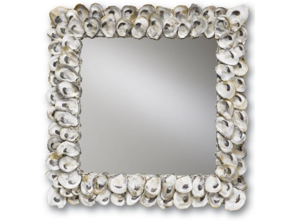 Oyster Shell Square Mirror - Image 3
