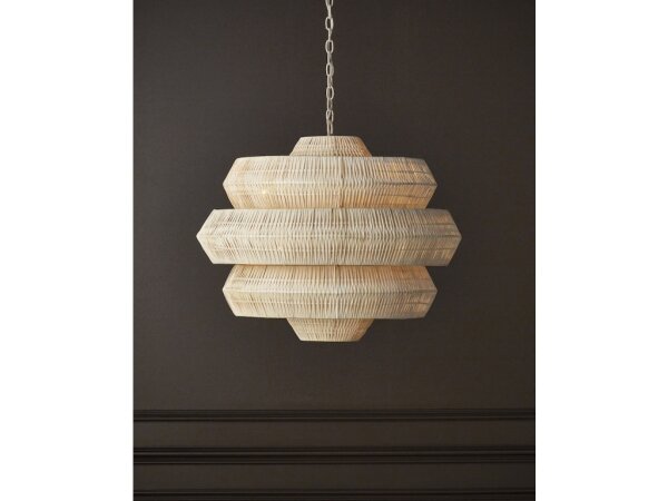 Antibes Medium White Chandelier - Image 5