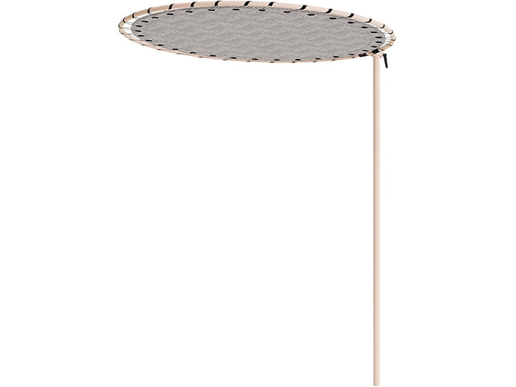 60" Round Sunshade Clear Lace
