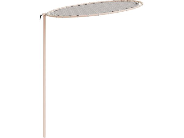 60" Round Sunshade White Lace - Image 5