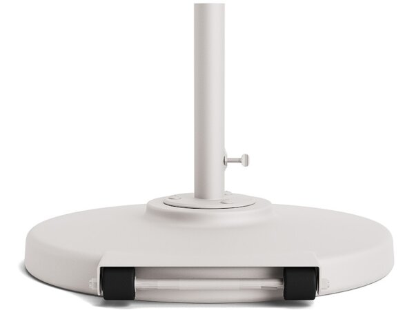 Center Post 95 lbs. Umbrella Stand with Wheels - Image 3