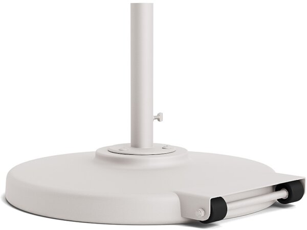 Center Post 95 lbs. Umbrella Stand with Wheels - Image 4