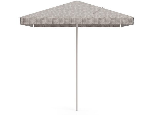 8' Square Umbrella with Valance - Dove - Image 3
