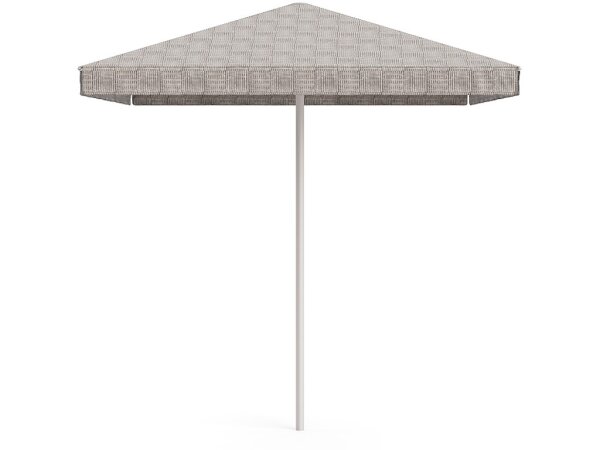 8' Square Umbrella with Valance - Dove - Image 5