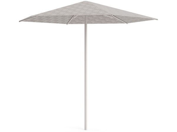 9' Hexagon Umbrella - Dove - Image 5