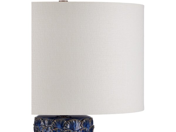 Fairmont Dark Blue Table Lamp - Image 3